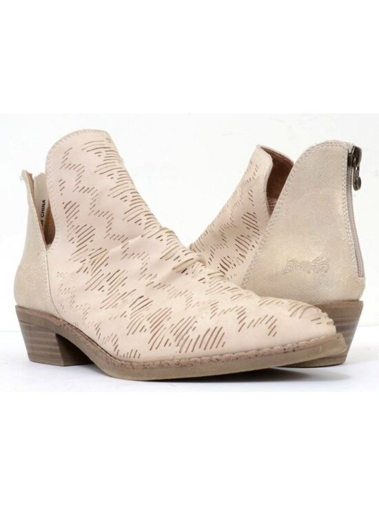 Blowfish Malibu Shoes - NEW Blowfish Malibu Sean Women's 7 Cutout Back Zip Western Coastal Cowgirl Boot
